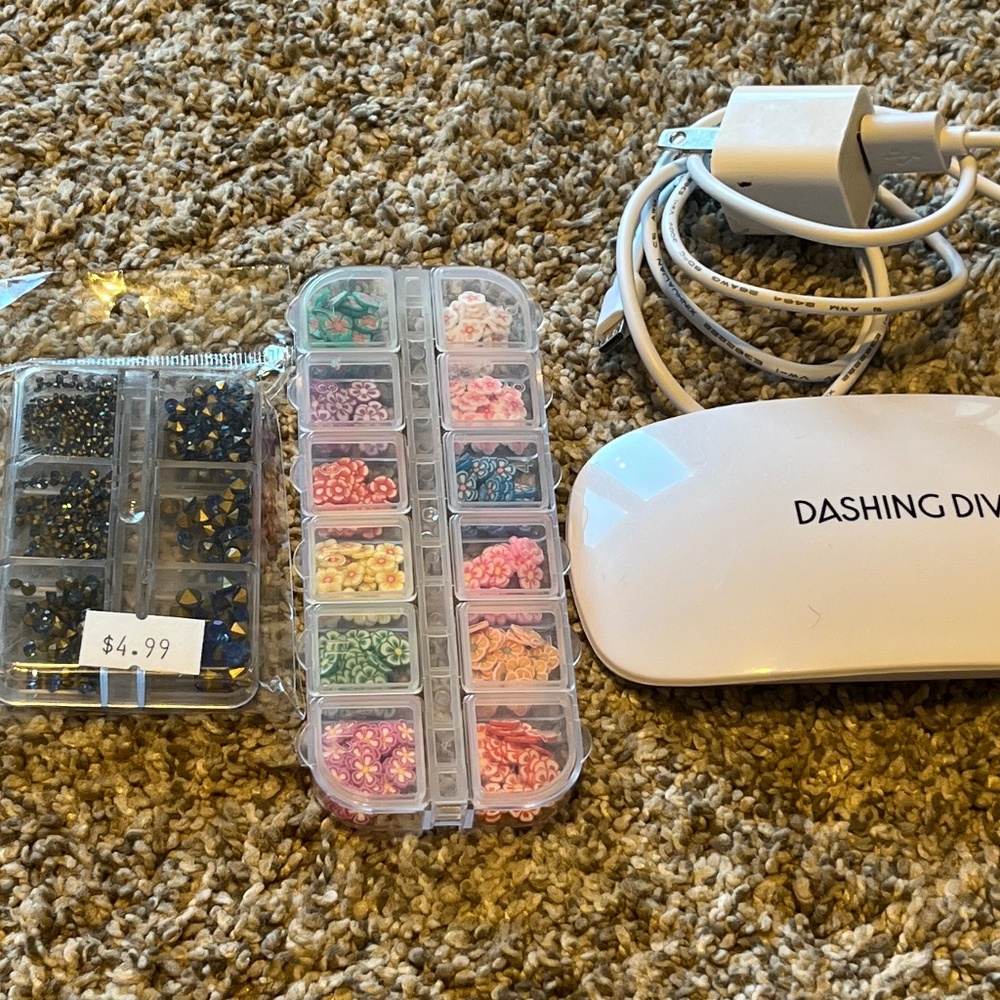 Nail art and nail lamp